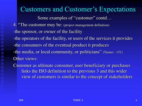 Ppt Customers And Customers Expectations Powerpoint Presentation