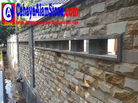 Tips memilih batu alam untuk lantai garasi yang tepat. Jenis Batu Alam Untuk Dinding Pagar Depan Rumah - Batu ...