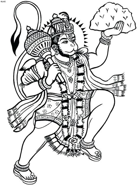 Hindu Gods Coloring Pages Coloring Book And Coloring Book Also Coloring