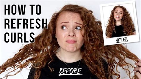 Your refresher product will typically be something water based. HOW TO REFRESH CURLS (BETWEEN WASHES) | Refreshed curls ...