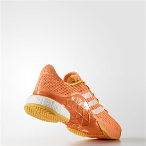 On his website tennis superstar dominic thiem talks about his career, answers 946 questions and presents his partners. Adidas Mens Barricade Boost Tennis Shoes - Glow Orange ...