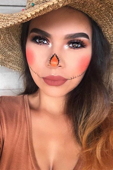 45 Scarecrow Makeup Ideas For Halloween Stayglam