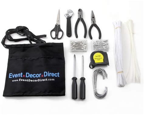 We are a long established and family run supplier of fabrics for curtains, blinds, bridal gowns, craft & trimmings. Decorators Tool Bag - Tool Kit