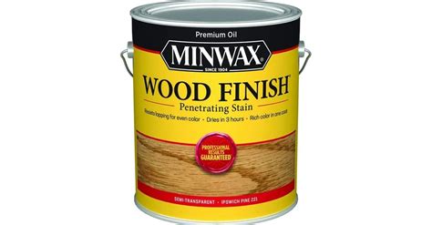 Minwax Wood Finish 250 Voc Compliant Ipswich Pine Stain 1 Gallon In