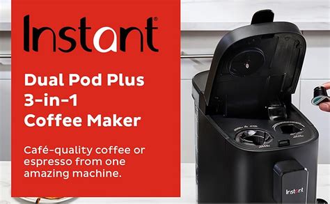 Buy Instant Pod 3 In 1 Espresso K Cup Pod And Ground Coffee Maker