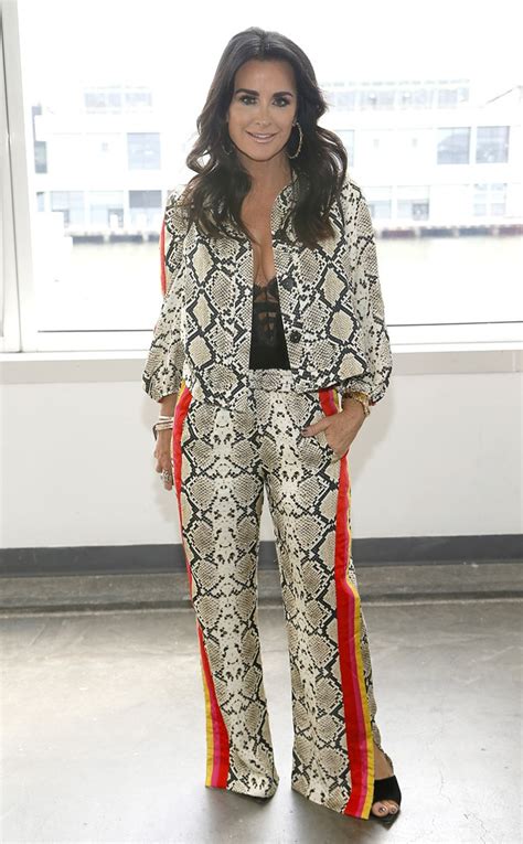 Kyle Richards From See Every Celebrity At Fashion Week Spring 2020 E