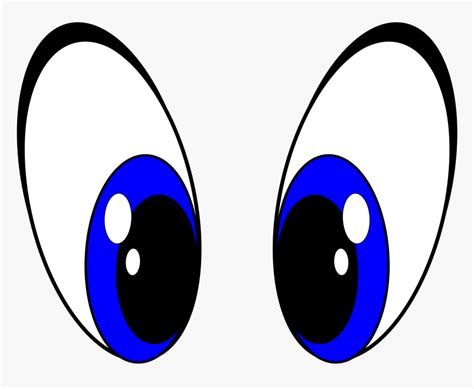 Eyes Clipart Big Transparent Png Cartoon Blue Eyes Png Download