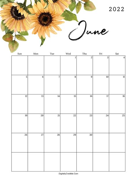 How To Get A Printed Or Printable Calendar For June 2019 Quora