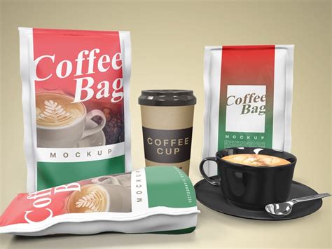 excellent coffee packaging bag designs psd ai  premium templates