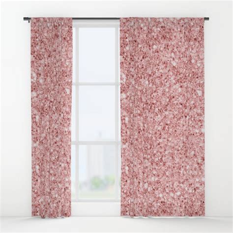 A Touch Of Pink Glitter Window Curtains Curtains Pink Glitter