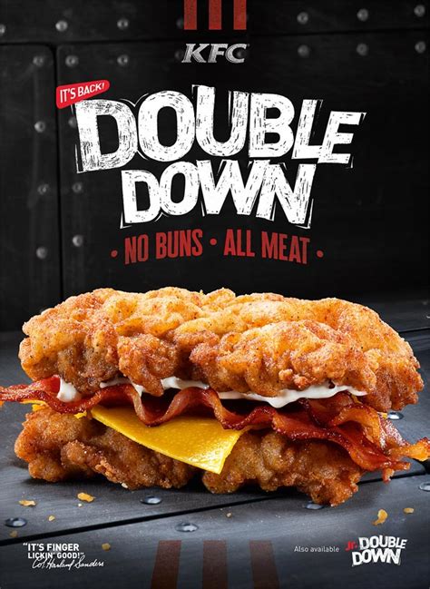 Kfc Is Bringing Back Their Original Double Down