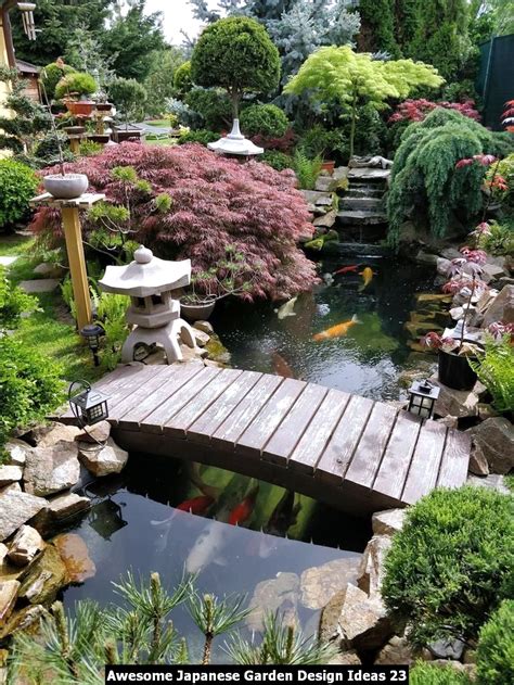Awesome Japanese Garden Design Ideas HOMYHOMEE