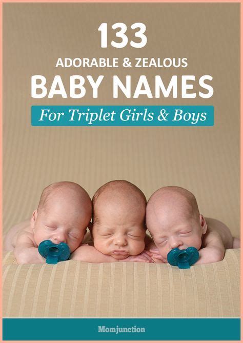130 Super Cute And Famous Triplet Baby Names Triplet Babies Baby