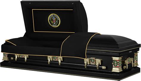 Buy Titan Casket Veteran Select Steel Casket Army Handcrafted Funeral