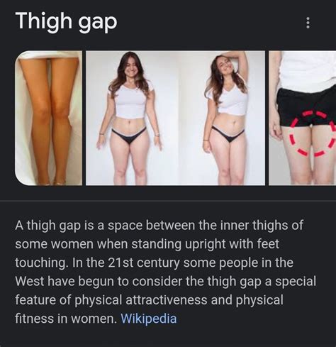 What Do Men Like Better Thigh Gap Or No Thigh Gap Romance Nigeria