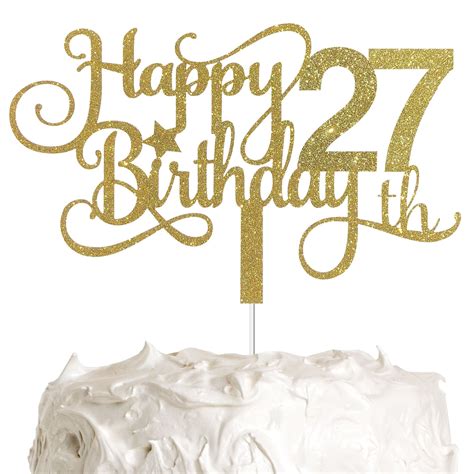 Happy 27th Birthday Images Printable Template Calendar