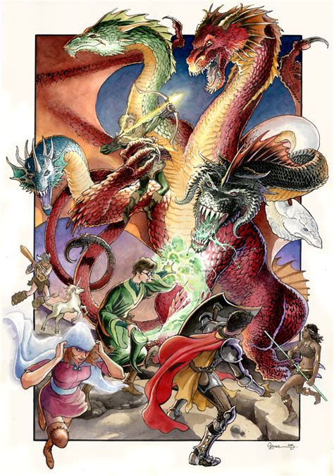 Dungeons Dragons By Danielgovar On Deviantart