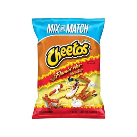Cheetos Flamin Hot Crunchy Americanos 5067g Importados Usa Tecnologia Gipel