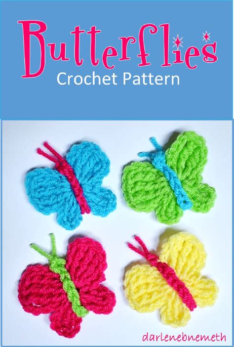 Let It Shine Butterflies Crochet Pattern For Beginners