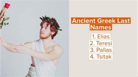 Top Ancient Greek Last Names With Meanings Youtube