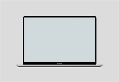 Macbook Pro Psd Template