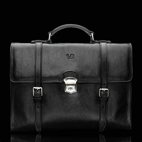 Luxury Leather Briefcases For Men Full Grain Genuine Von Baer