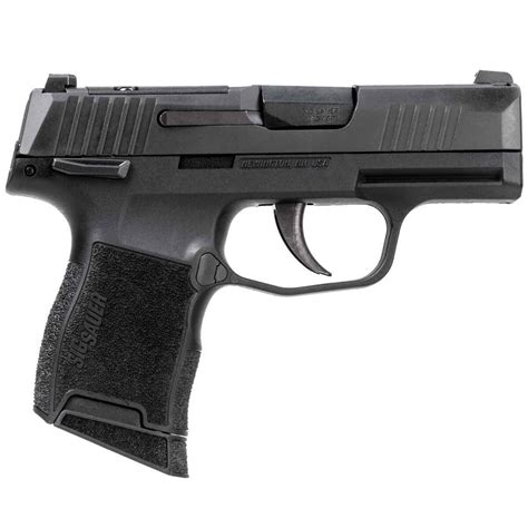 Sig Sauer P365 380 Auto Acp 31in Black Pistol With Manual Safety