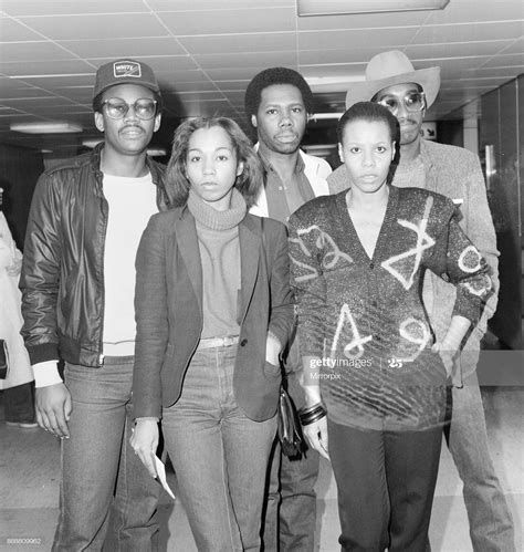 News Photo 1979 Chic Chic Music Group Pictured At London Heathrow