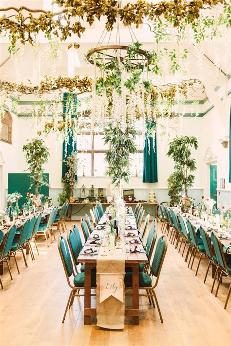 A Botanical Inspired, DIY Village Hall Wedding | Village hall wedding
