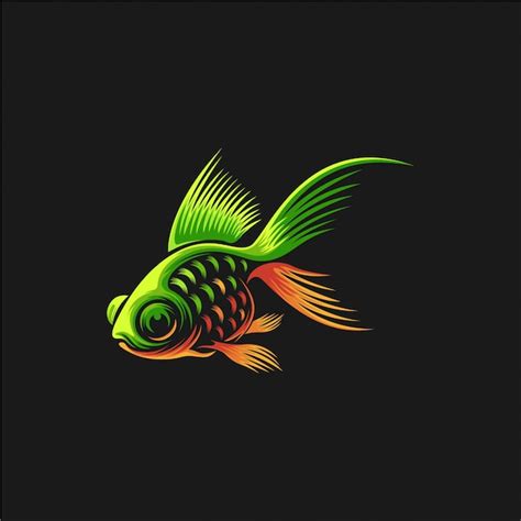 Premium Vector Fish Logo Design Illustration
