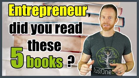 5 Books You Must Read If You Are An Entrepreneur Youtube