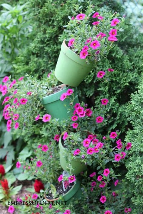 How To Make Tipsy Pots Empress Of Dirt Container Gardening Flowers