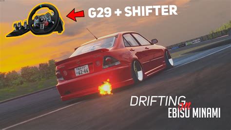 Is300 Drifting On Ebisu Minami Steering Wheel And Shifter Assetto