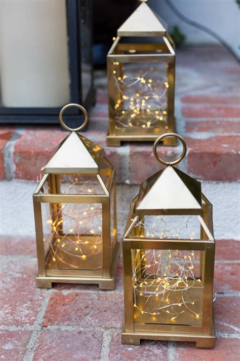 Hello Holidays Chic And Sparking Fairy Light Lanterns Front Roe By