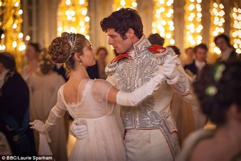 Why War And Peaces Demure Dance Scene Set Hearts Racing Daily Mail