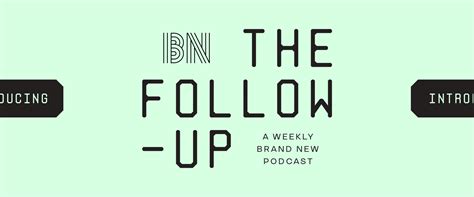 Brand New Introducing The Brand New Podcast The Follow Up