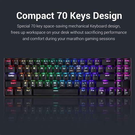 Buy Redragon K599 Wiredwireless Mechanical Gaming Keyboard 60 Compact