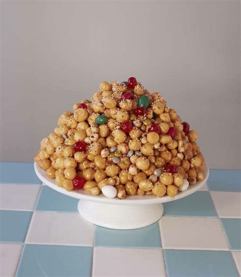 The dough is very easy to make, and the white, red, and green layers are rolled into a bright and delicious treat in just a couple of minutes. Struffoli: Giada De Laurentiis' Traditional Italian Holiday Dessert | Holiday desserts ...