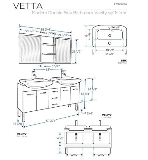 A bathroom vanity is an essential piece of every bathroom's layout. Bathroom Mirror Height | Home Design Ideas