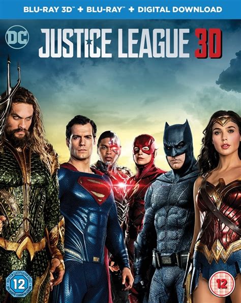 Justice League Blu Ray 3d Free Shipping Over £20 Hmv Store