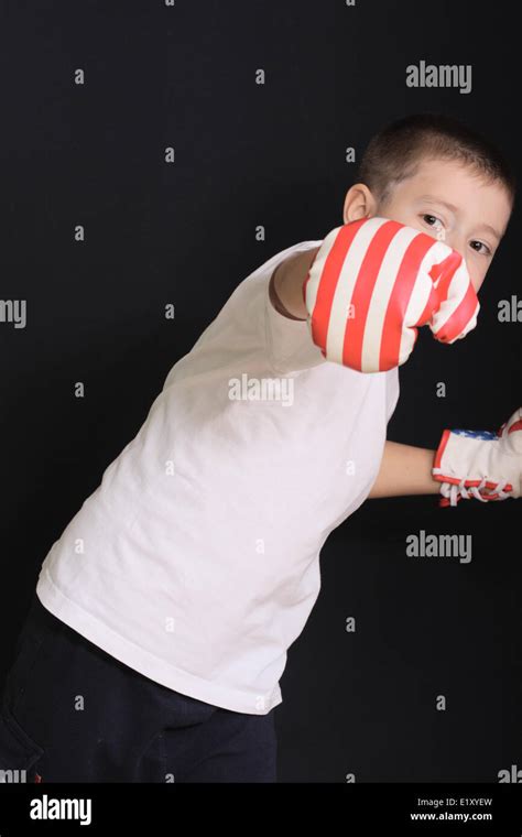 Kick Boxing Boy High Resolution Stock Photography And Images Alamy