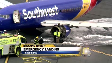 1 Dead After Southwest Jet Blows An Engine Woman Nearly Sucked Out Abc11 Raleigh Durham