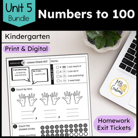 Kindergarten Iready Math Unit 5 Bundle Mb Creations