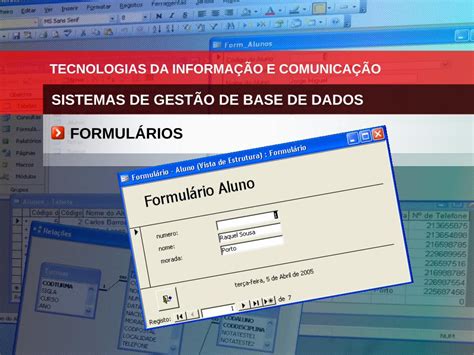 PDF FORMULÁRIOS ticprofissionais files wordpress com TIC SISTEMAS DE GESTÃO DE BASE DE