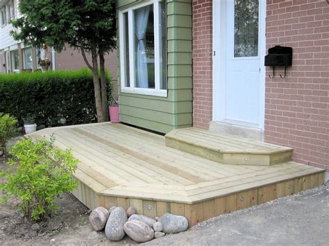 This Is How To Build Wood Entry Steps ~ Dezignito