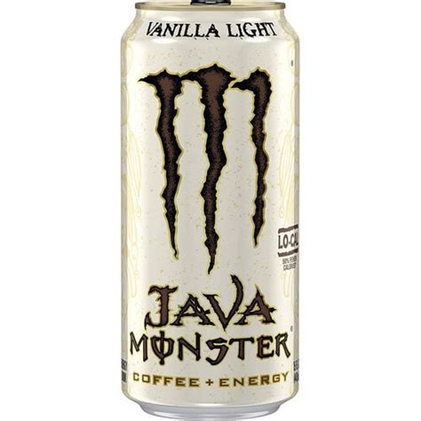 Monster Java Vanilla Light 443 Ml The Candy Store