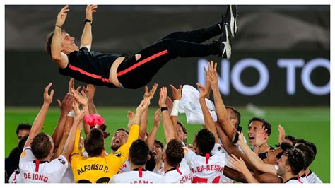 in pics sevilla clinch record sixth uefa europa league title with victory over inter milan