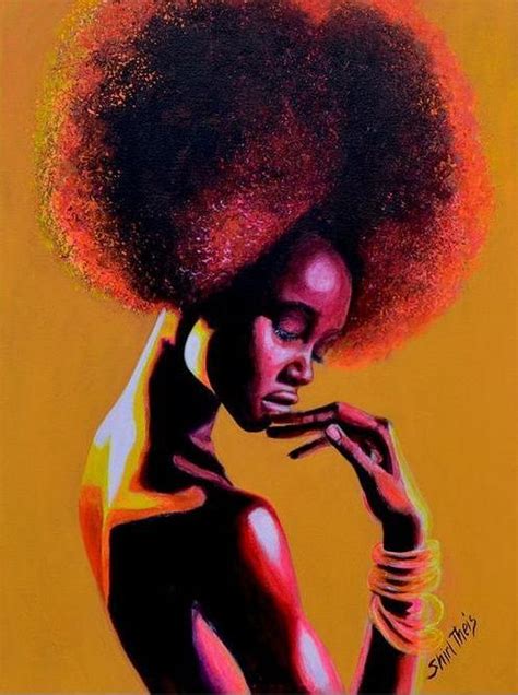 Amazing Black Hair Art Pictures And Paintings Black Love Art Black Girl Art Art Girl