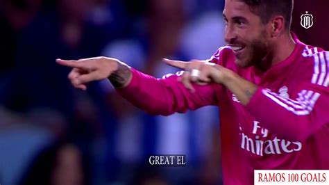 Sergio Ramos All 100 Goals For Real Madrid Youtube