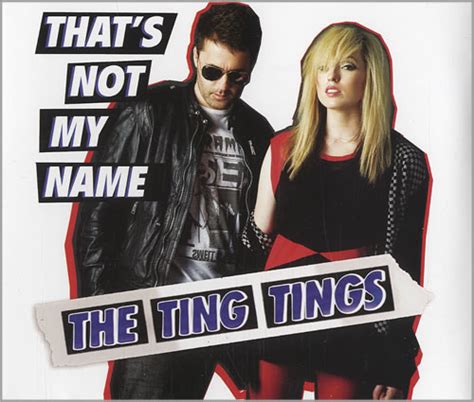 The Ting Tings Thats Not My Name Us Promo Cd R Acetate 452410